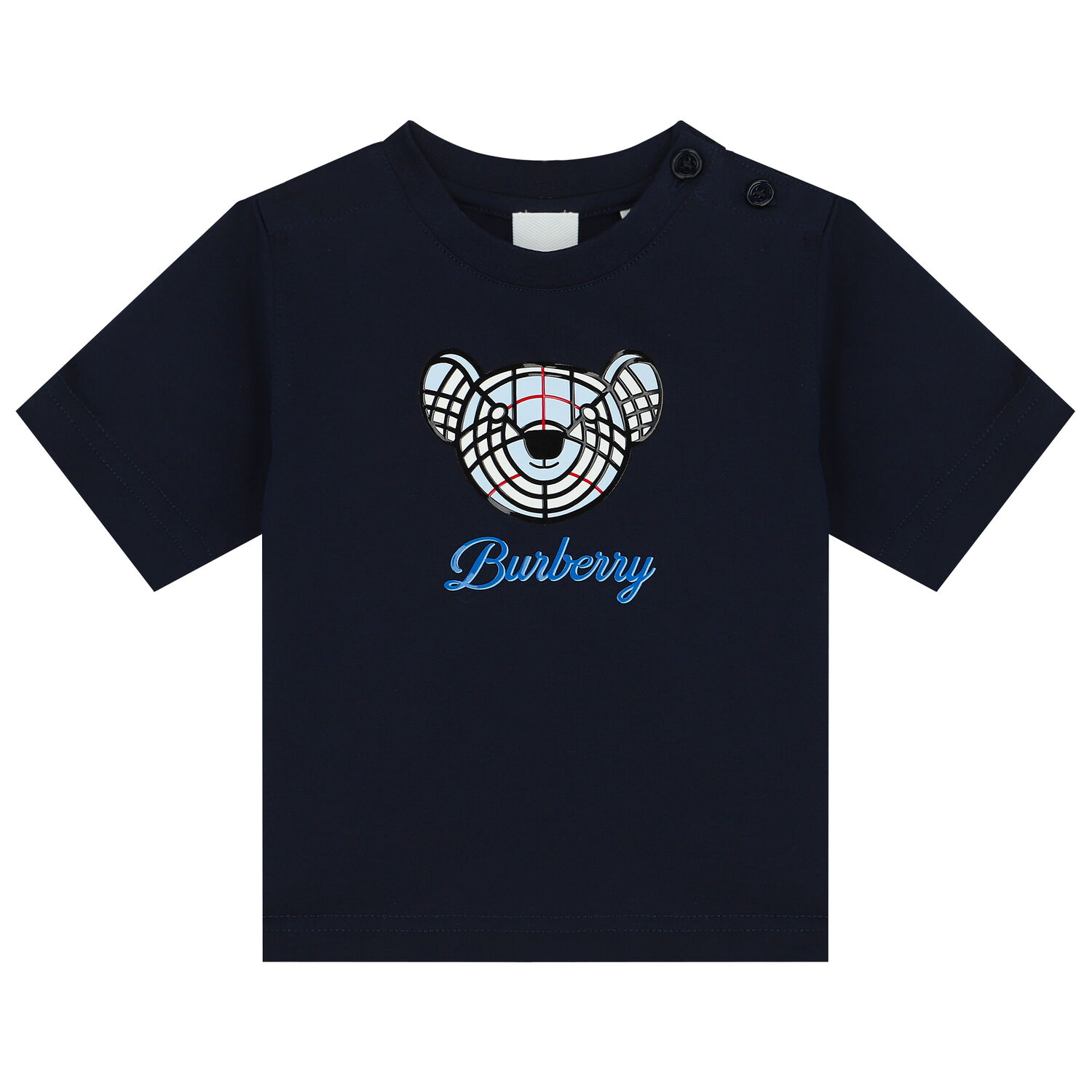 Navy Blue Thomas Bear Logo T-Shirt, 1, hi-res