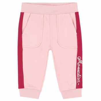 Younger Girls Pink Joggers