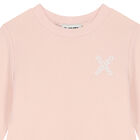 Girls Pink Logo Dress, 1, hi-res