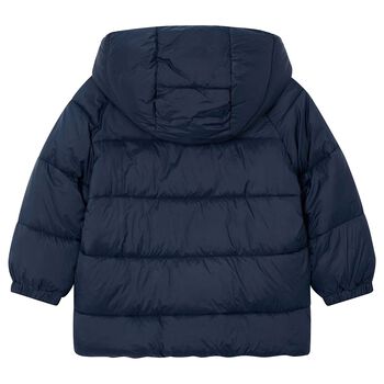Boys Navy Blue Puffer Jacket