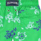 Boys Green Turtle Swim Shorts, 1, hi-res