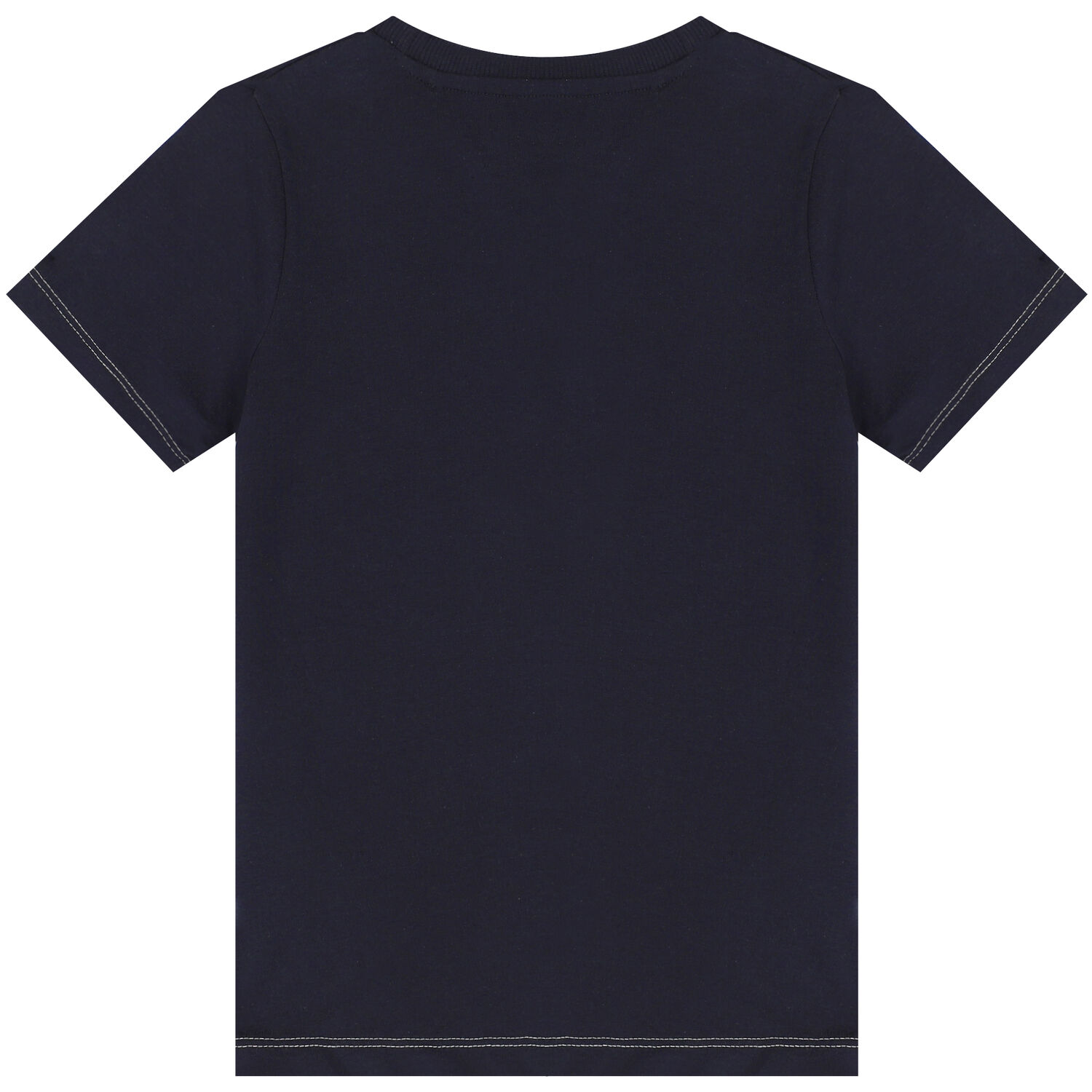 Boys Navy Blue Logo T-Shirt, 4, hi-res