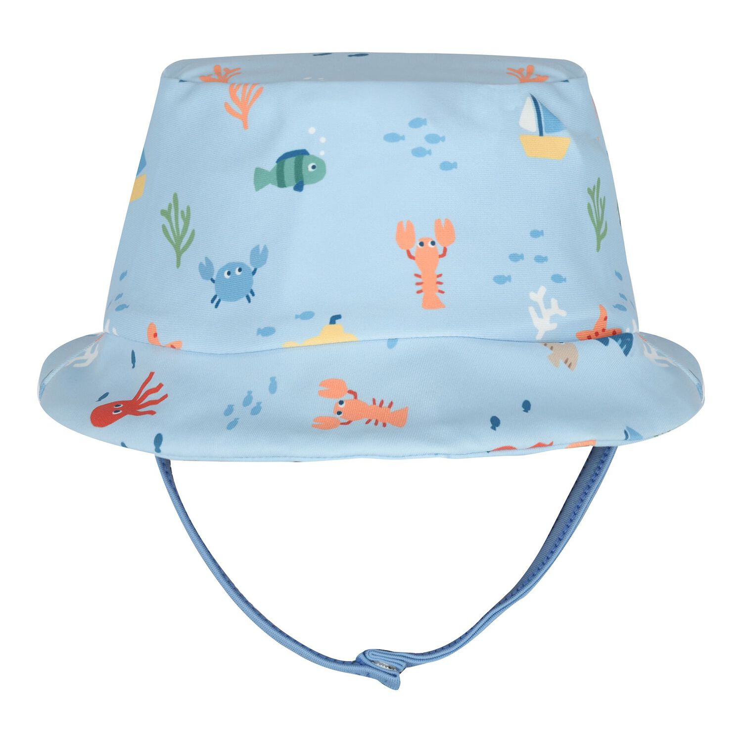 Baby Boys Blue Swim Set , 1, hi-res
