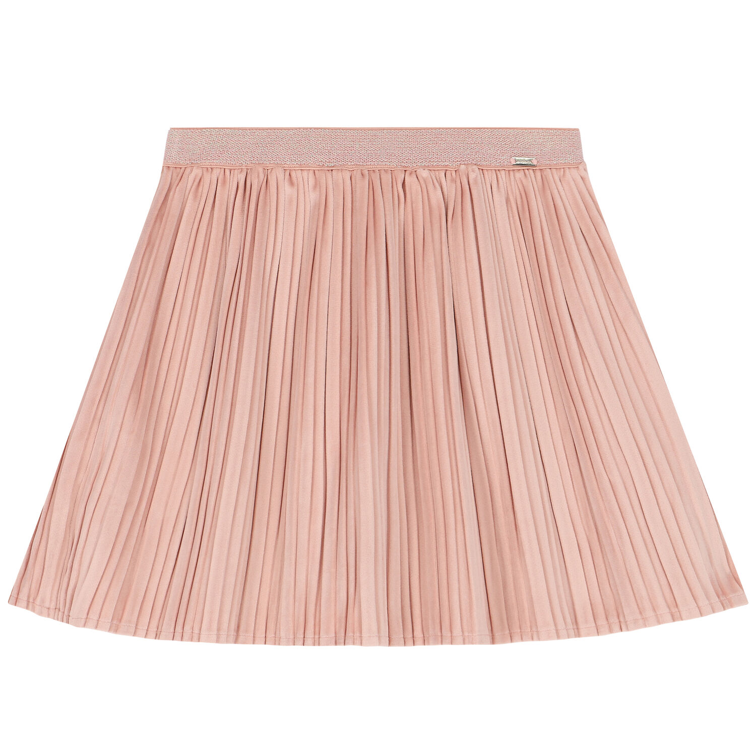 Girls Pink Pleated Skirt, 3, hi-res image number null