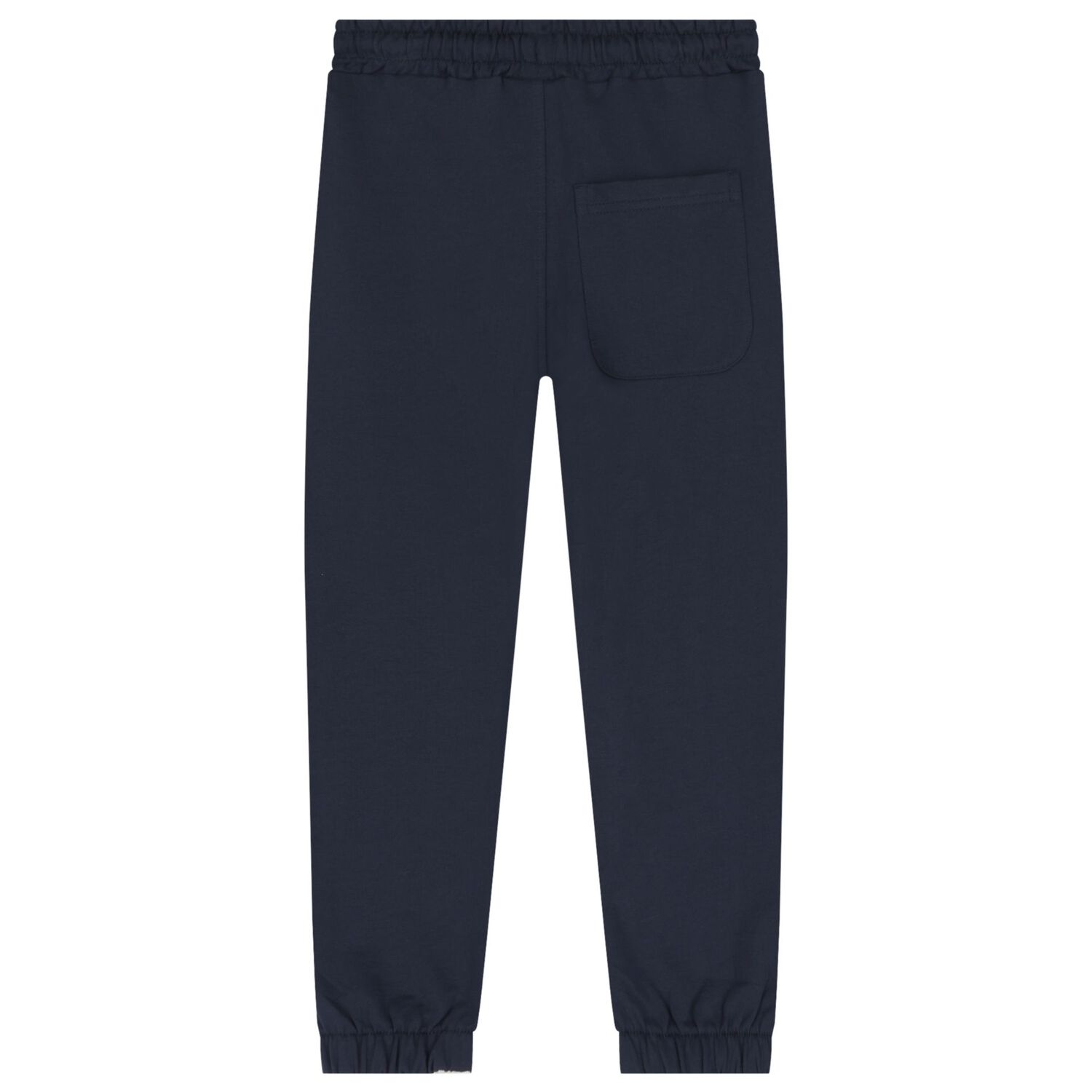 Boys Navy Blue Joggers, 1, hi-res
