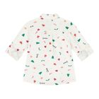 Baby Boys Ivory & Red Festive Trousers Set, 1, hi-res
