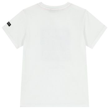 Boys White Logo T-Shirt