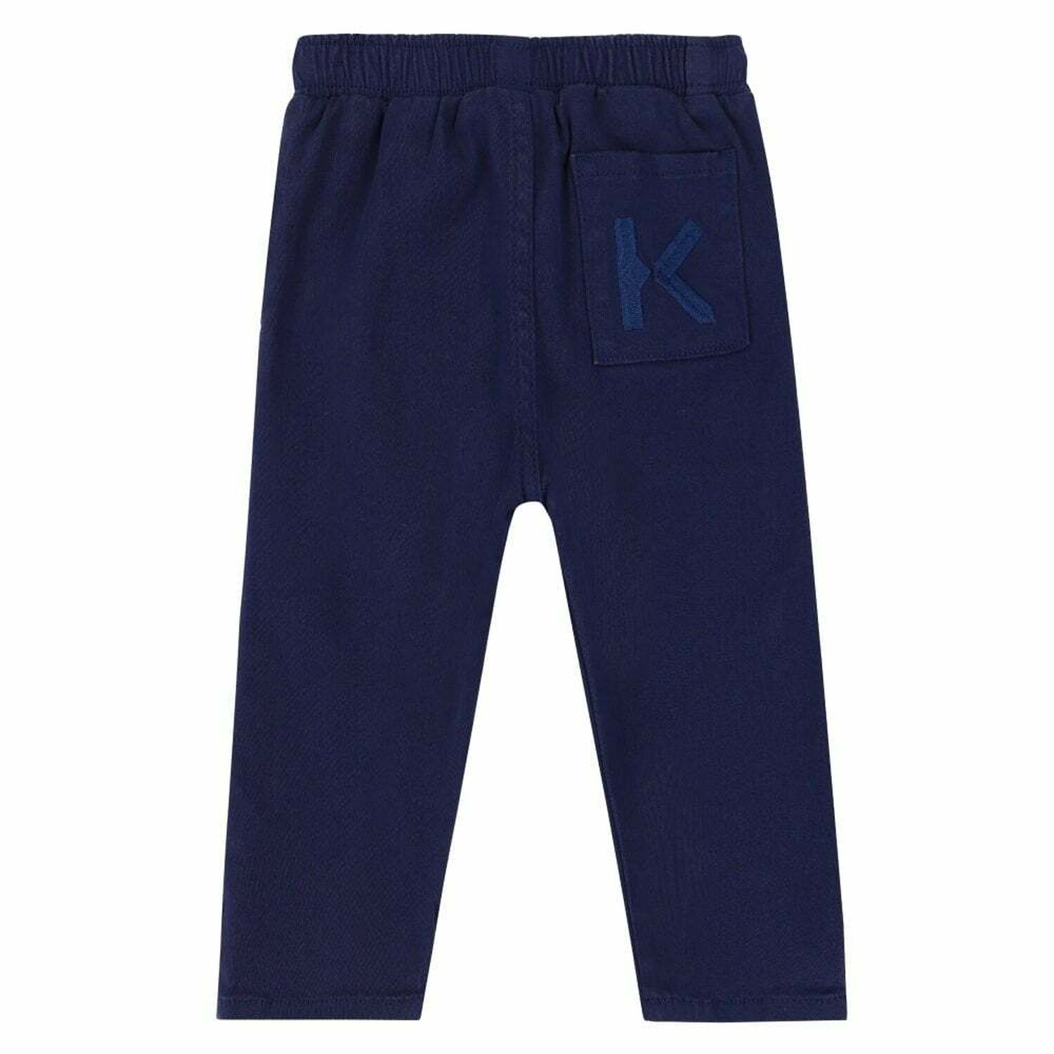 Younger Boys Navy Logo Trousers, 1, hi-res image number null