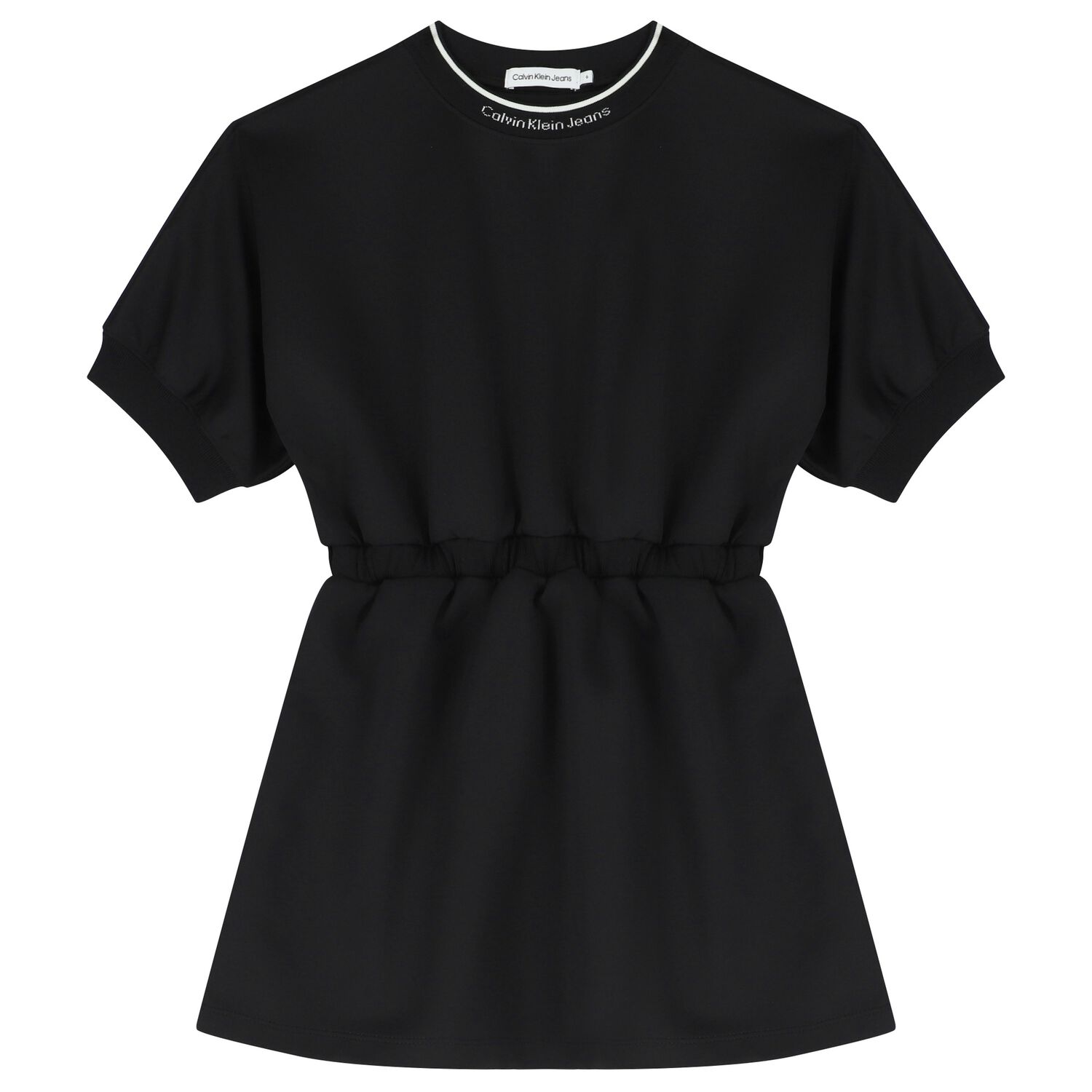 Girls Black Logo Dress, 1, hi-res image number null