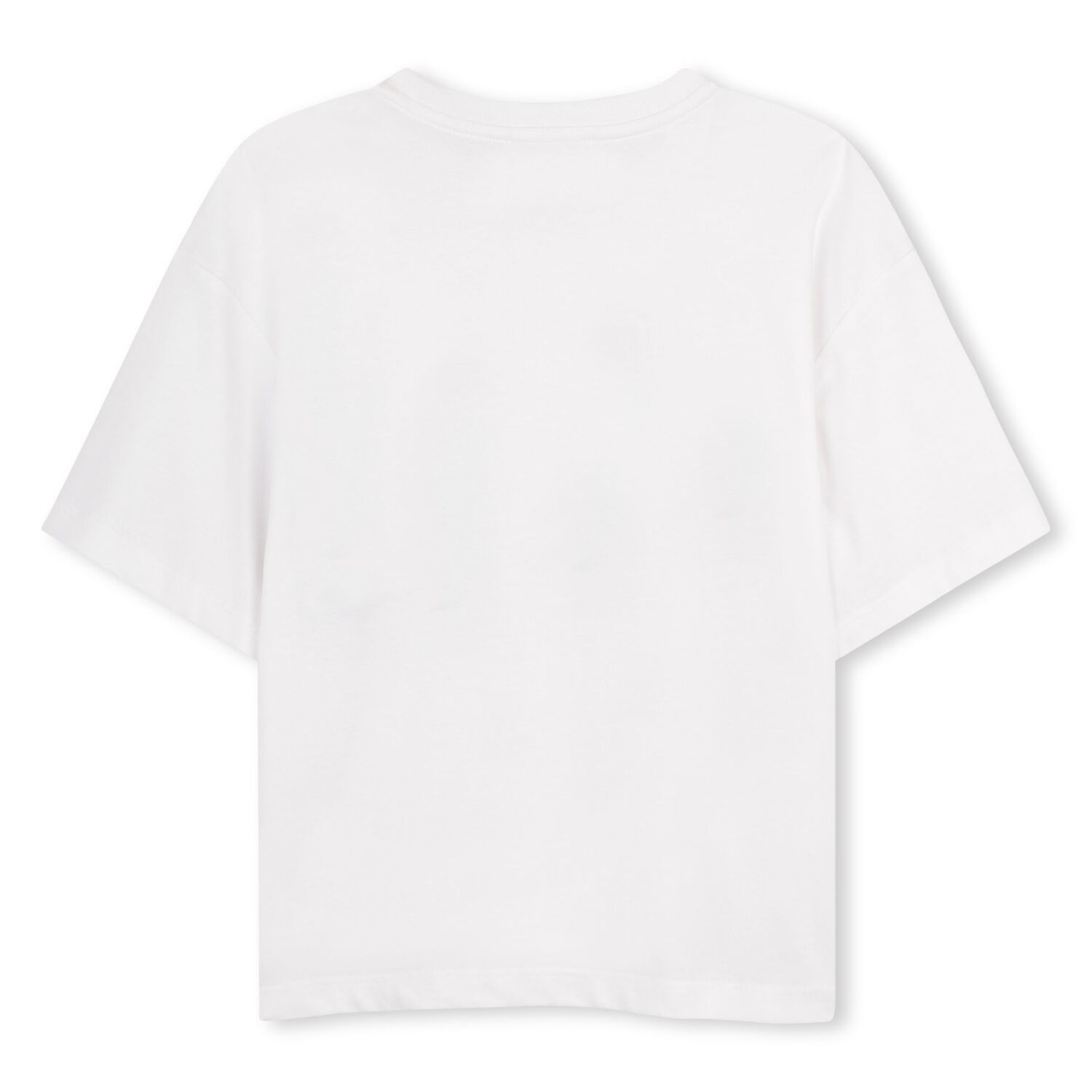 Boys White Logo T-Shirt, 1, hi-res
