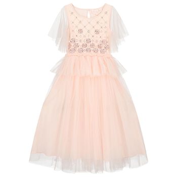 Girls Pink Tulle Dress