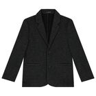 Boys Black Blazer, 1, hi-res