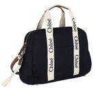 Navy Blue Logo Baby Changing Bag, 2, hi-res
