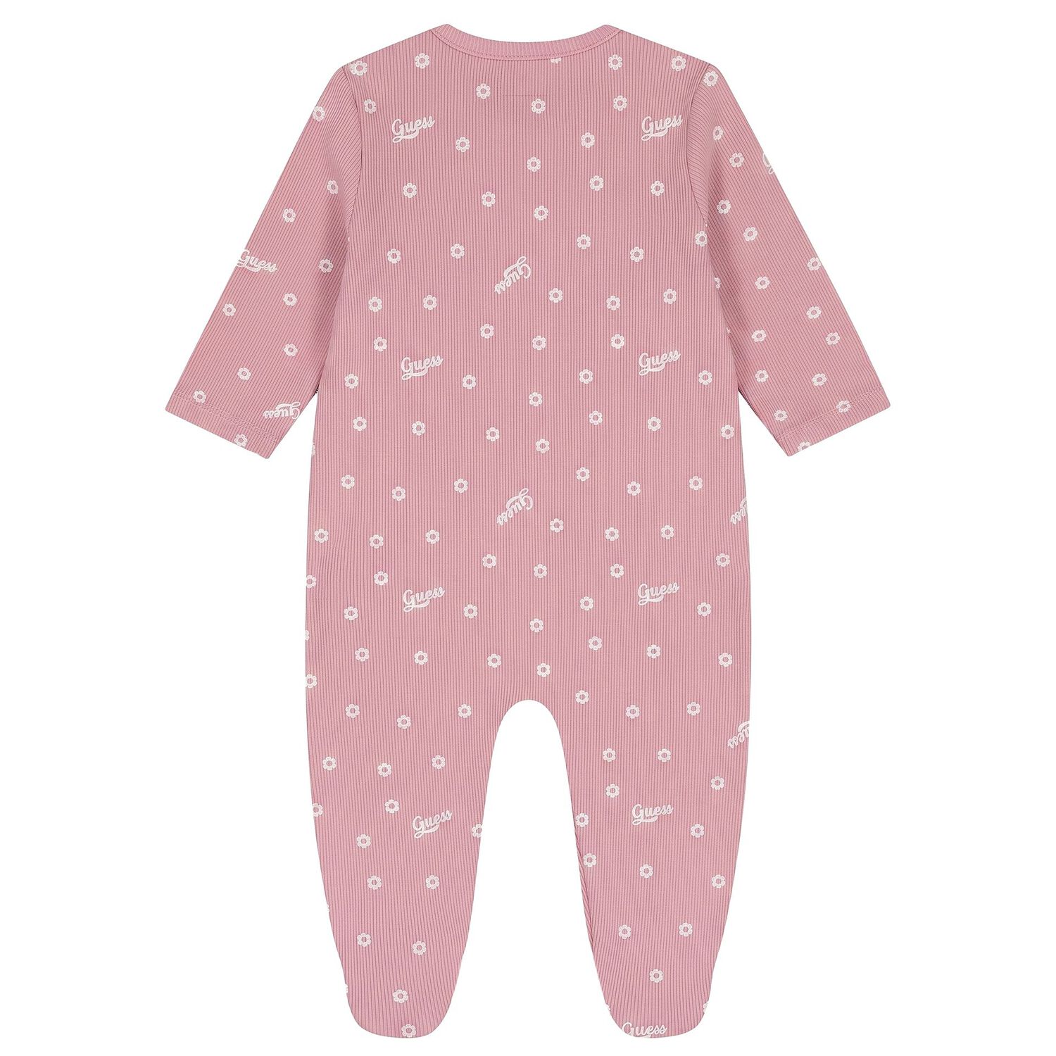 Baby Girls Pink Floral Babygrow Gift Set, 2, hi-res