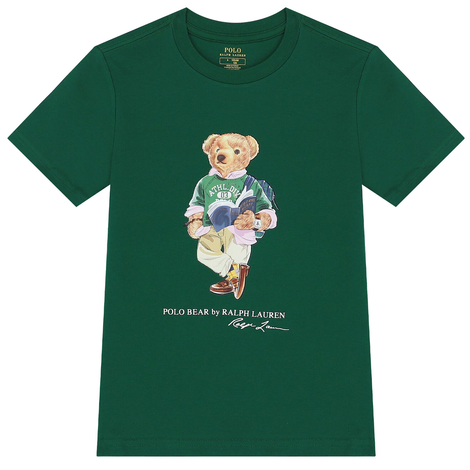 Clothes Junior Ralph Lauren T Shirts Polo Ralph Lauren Polo Bear T - Main Image