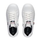 White Logo Trainers, 1, hi-res