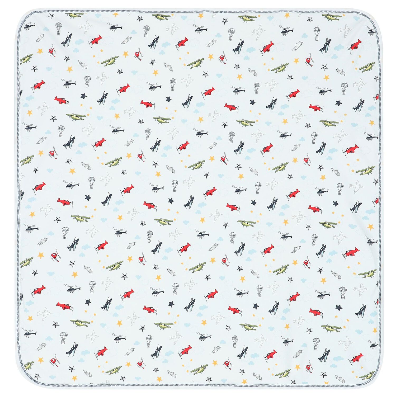 Baby Boys White Airplane Babygrow Gift Set, 1, hi-res