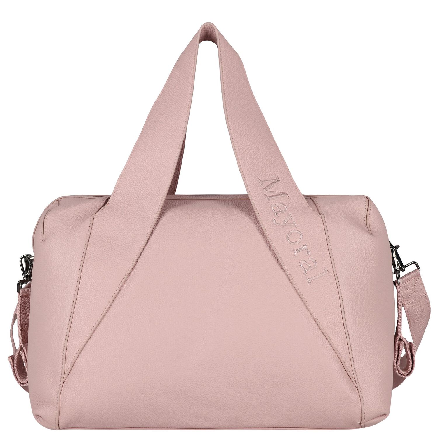 Baby Girls Pink Logo Changing Bag ( 44cm ), 1, hi-res