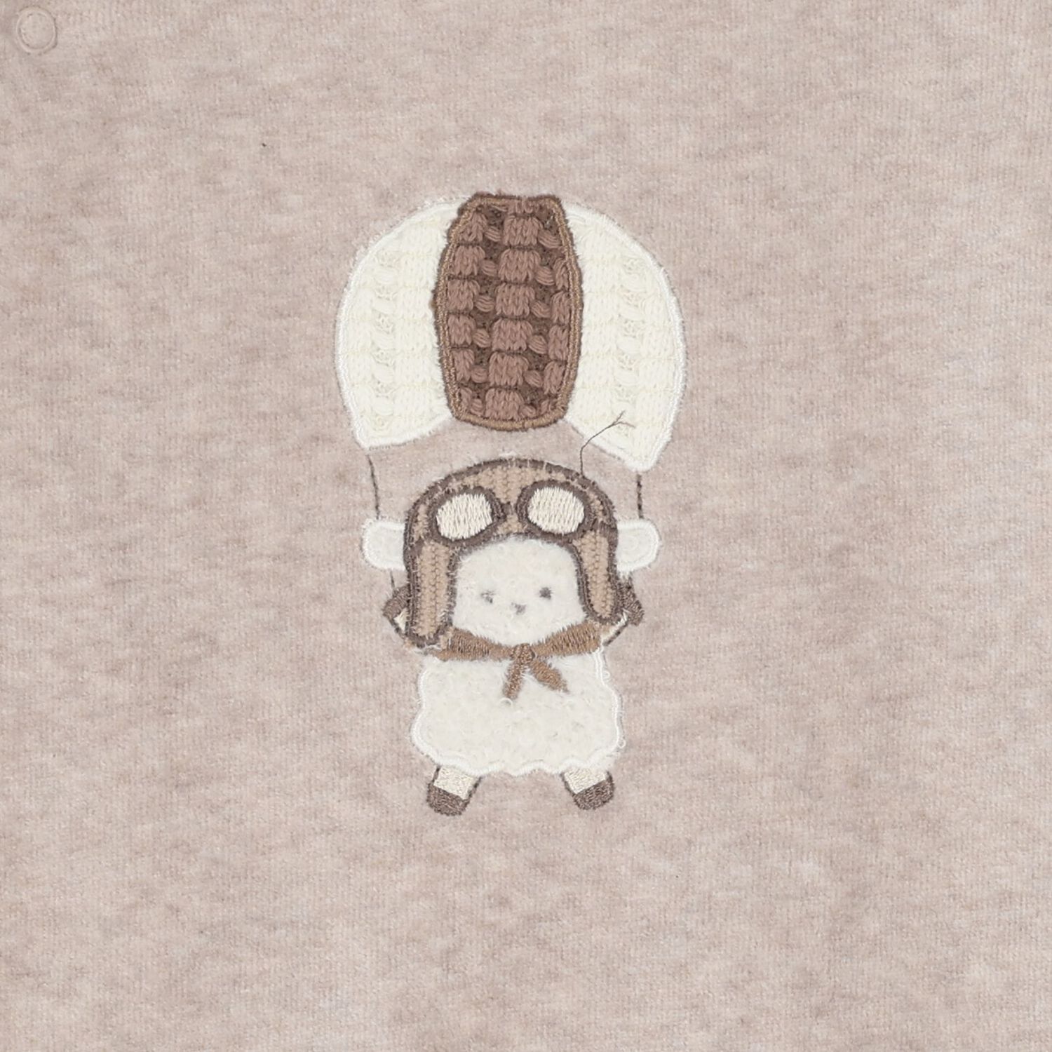 White & Beige Babygrows ( 2-Pack ), 2, hi-res