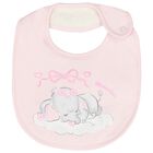 Baby Girls Ivory and Pink Babygrow Set, 1, hi-res