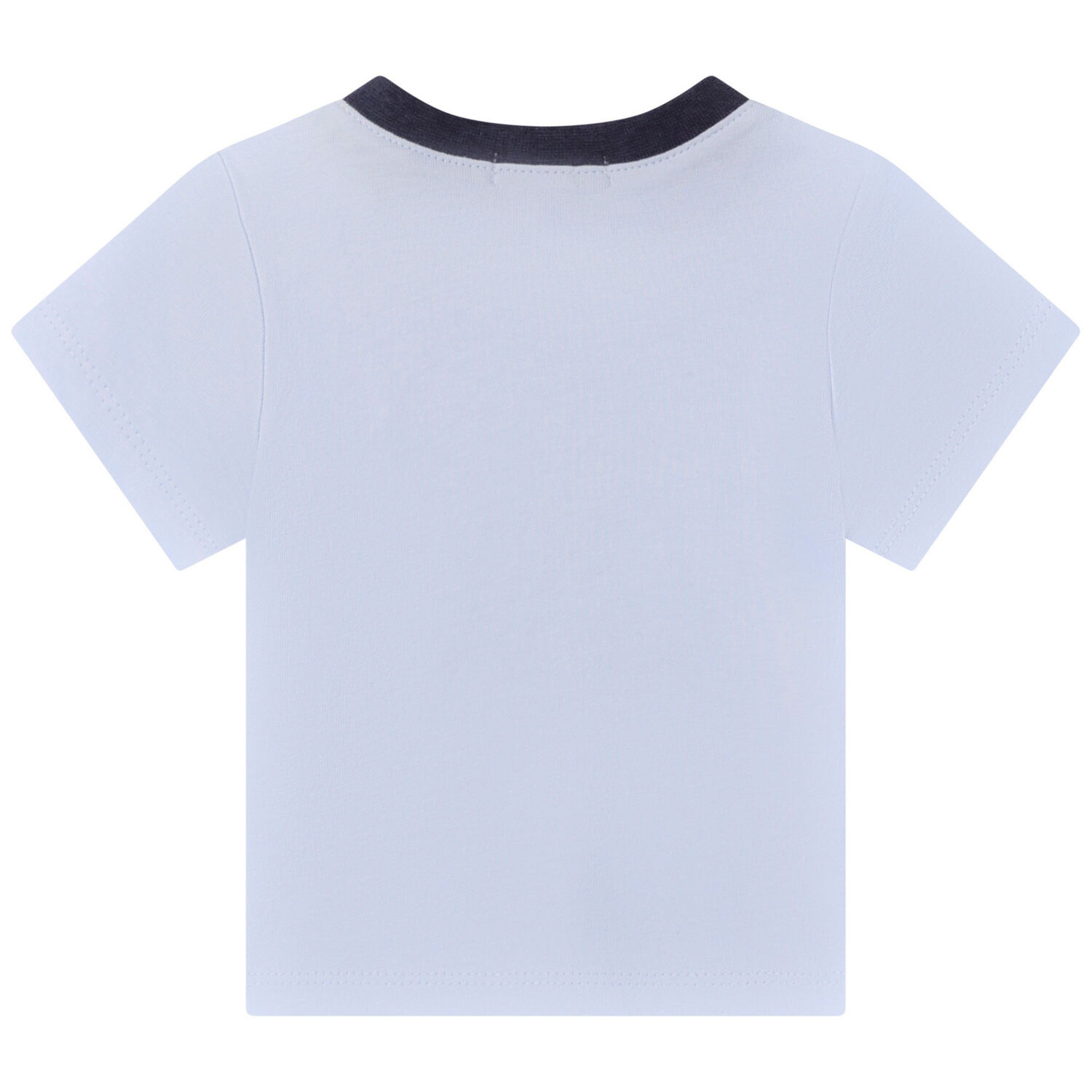 Baby Boys Blue Logo T-Shirt, 1, hi-res image number null