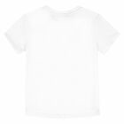 Girls Lilac & White T Shirt, 1, hi-res