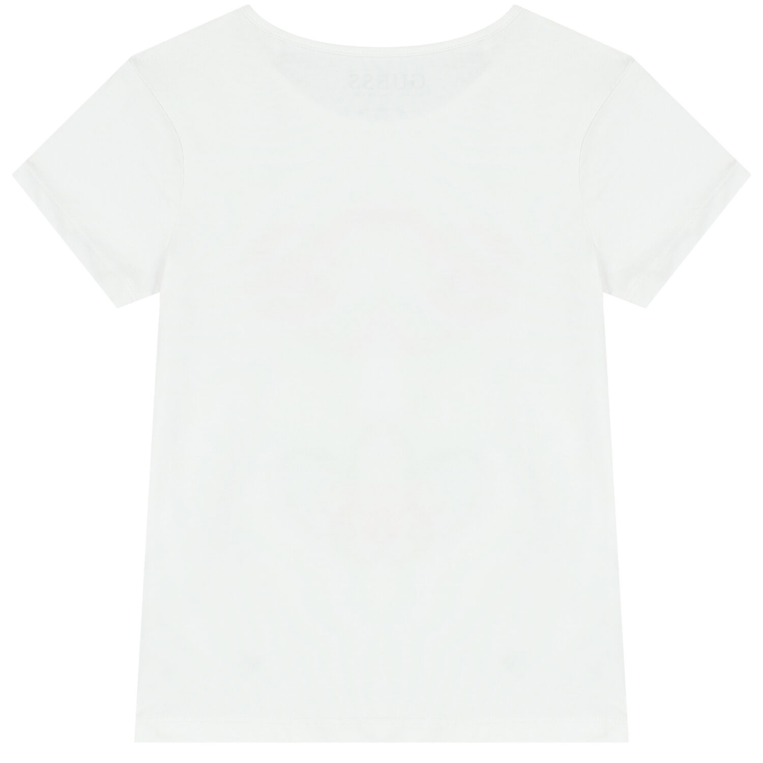 Girls White Logo T-Shirt, 1, hi-res
