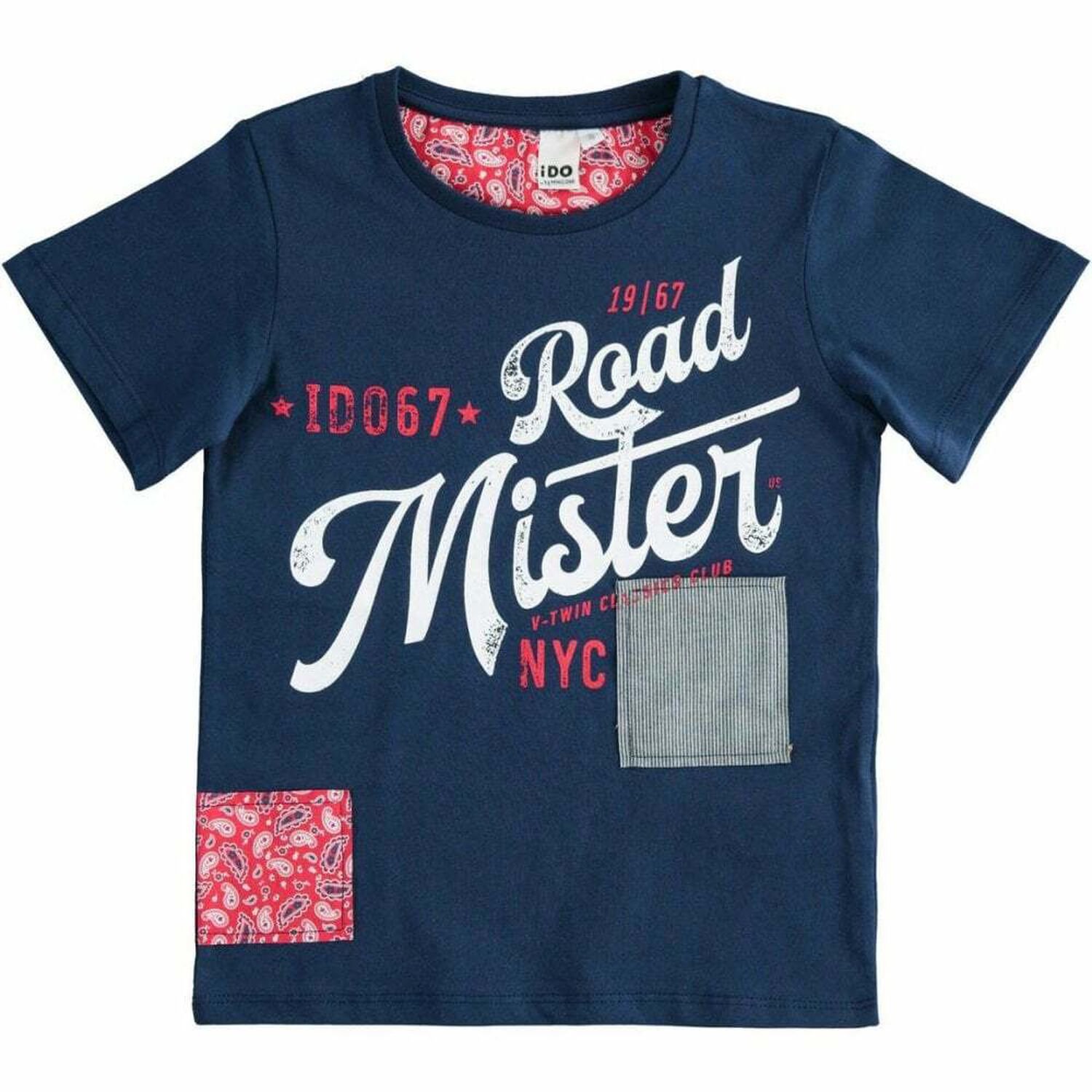 Boys Navy Printed T-Shirt, 1, hi-res image number null
