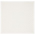 Baby Girls Ivory & Pink Logo Blanket, 1, hi-res