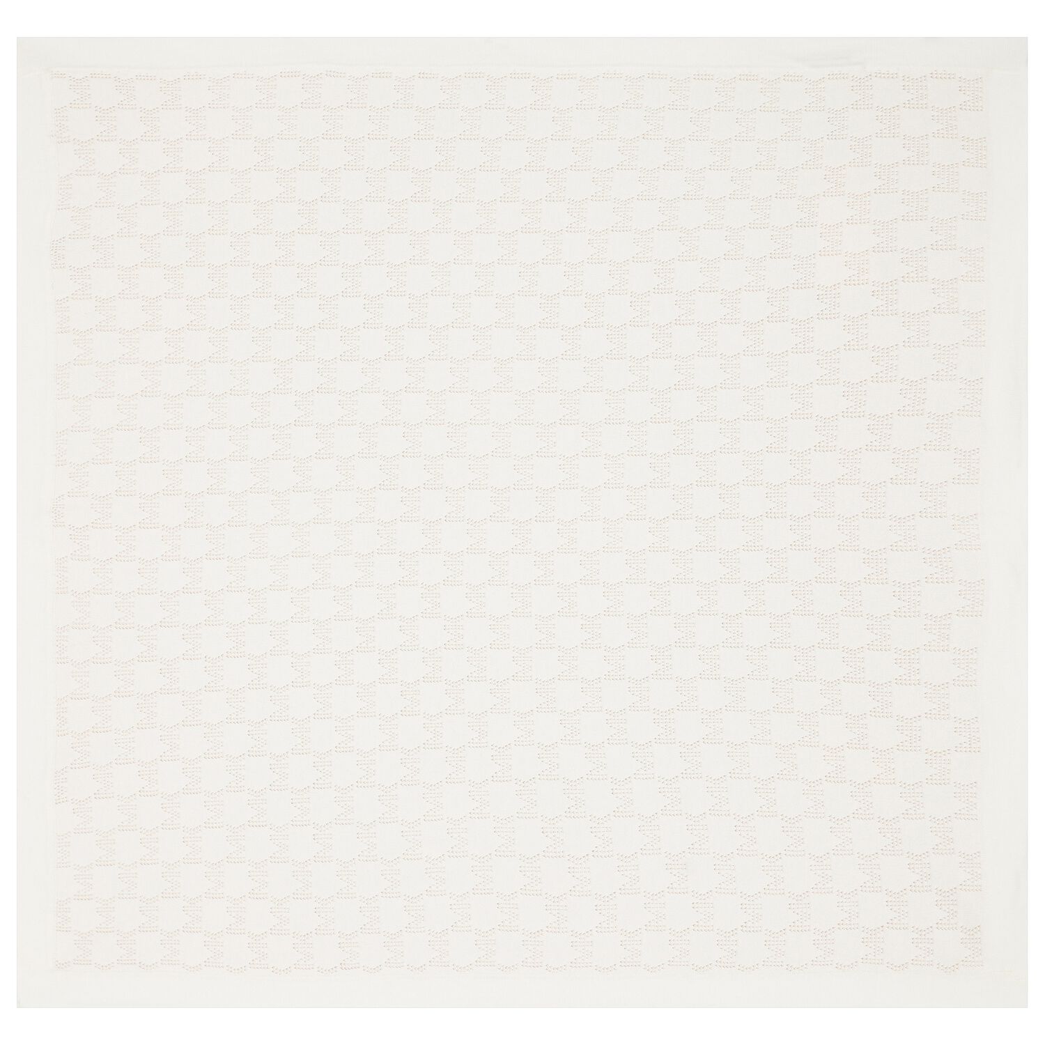 Baby Girls Ivory & Pink Logo Blanket, 1, hi-res