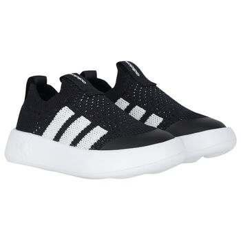 Boys Black Bubblecomfy Slip-On Trainers