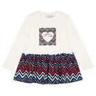 Girls Multi-Coloured Zig Zag Leggings Set, 1, hi-res