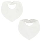 White & Grey Baby Bibs ( 2-Pack ), 2, hi-res