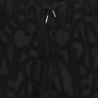 Boys Black Logo Shorts, 1, hi-res