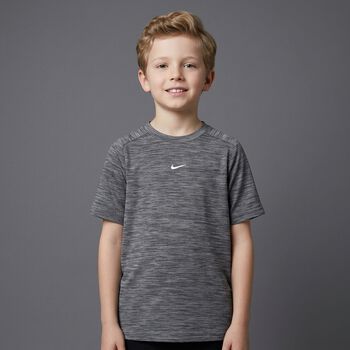 Boys Grey Logo T-Shirt