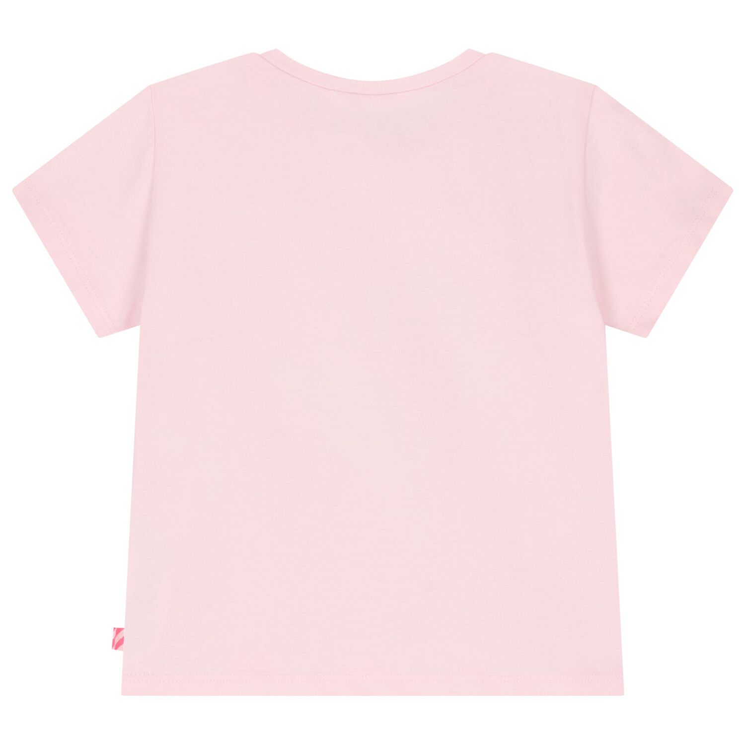 Girls Pink Embellished Heart T-Shirt, 1, hi-res