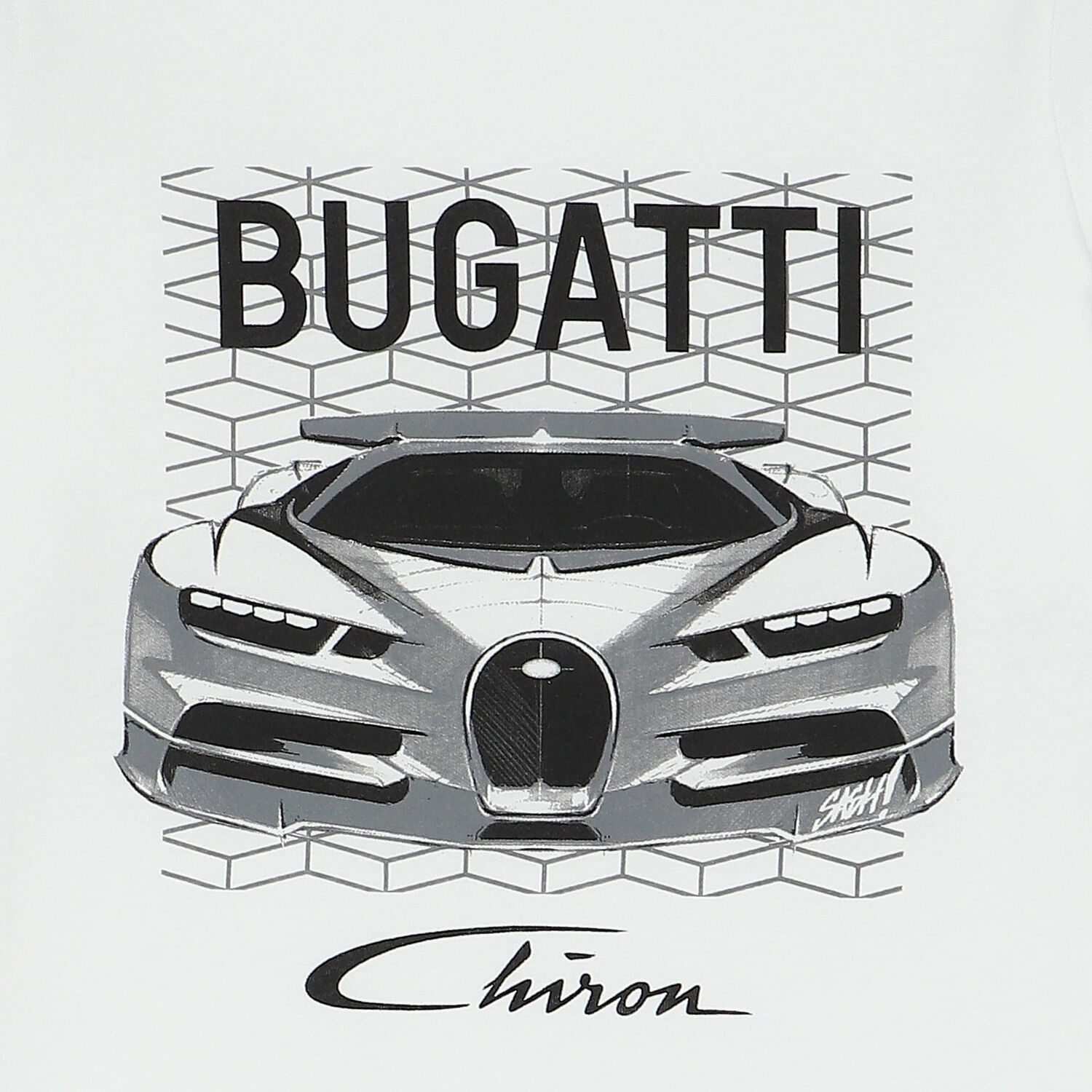 Boys White Logo Long Sleeve Top, 1, hi-res