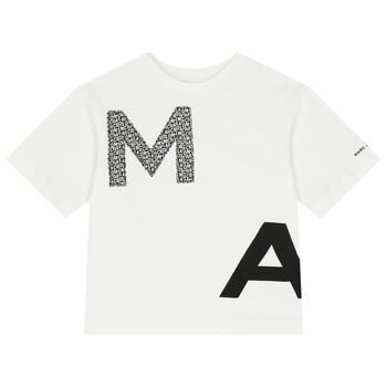 Boys White Logo T-Shirt