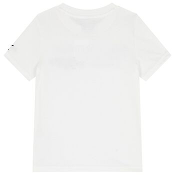 Boys White Logo T-Shirt