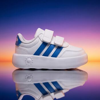 White & Blue Breaknet 3.0 Trainers