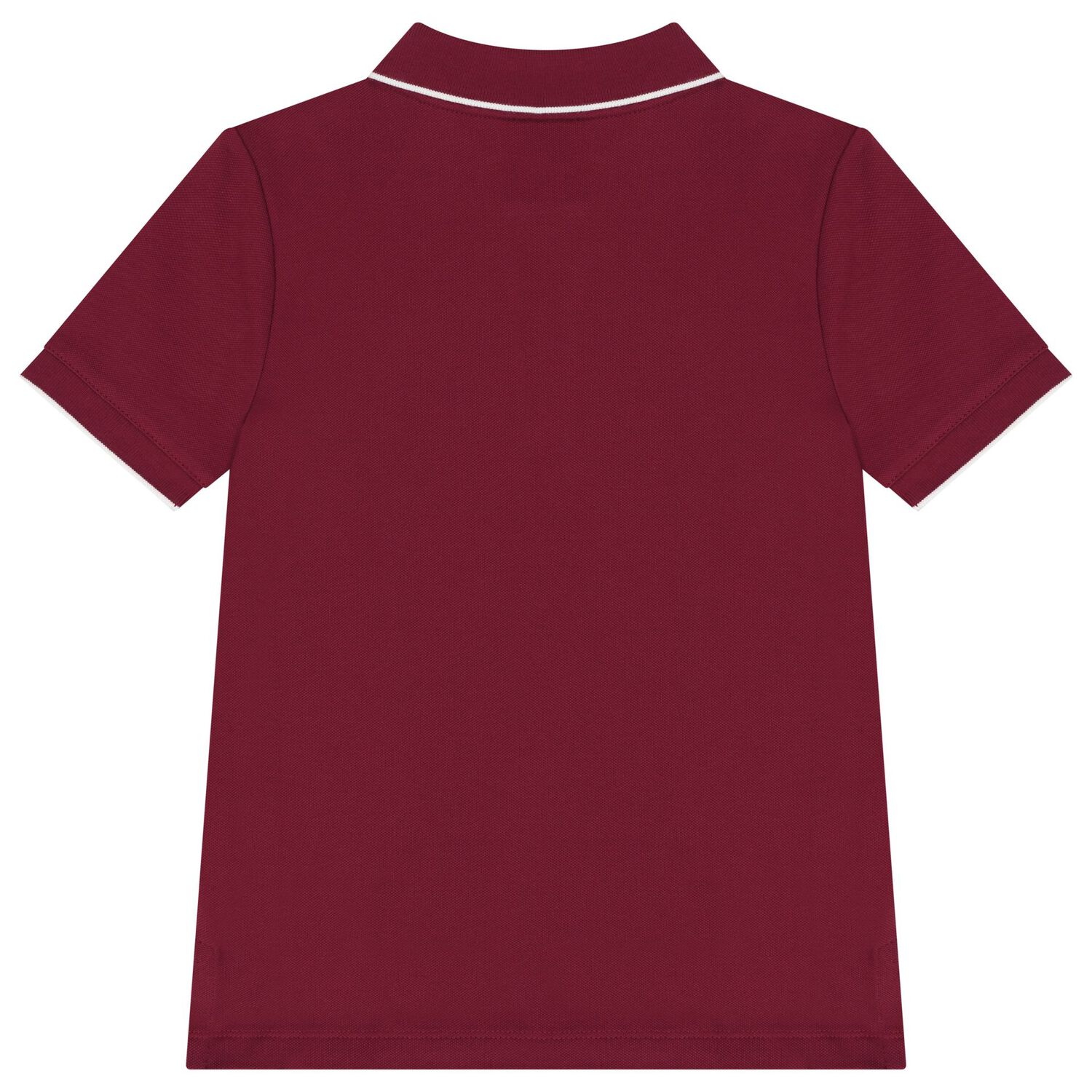 Boys Red Logo Polo Shirt , 1, hi-res