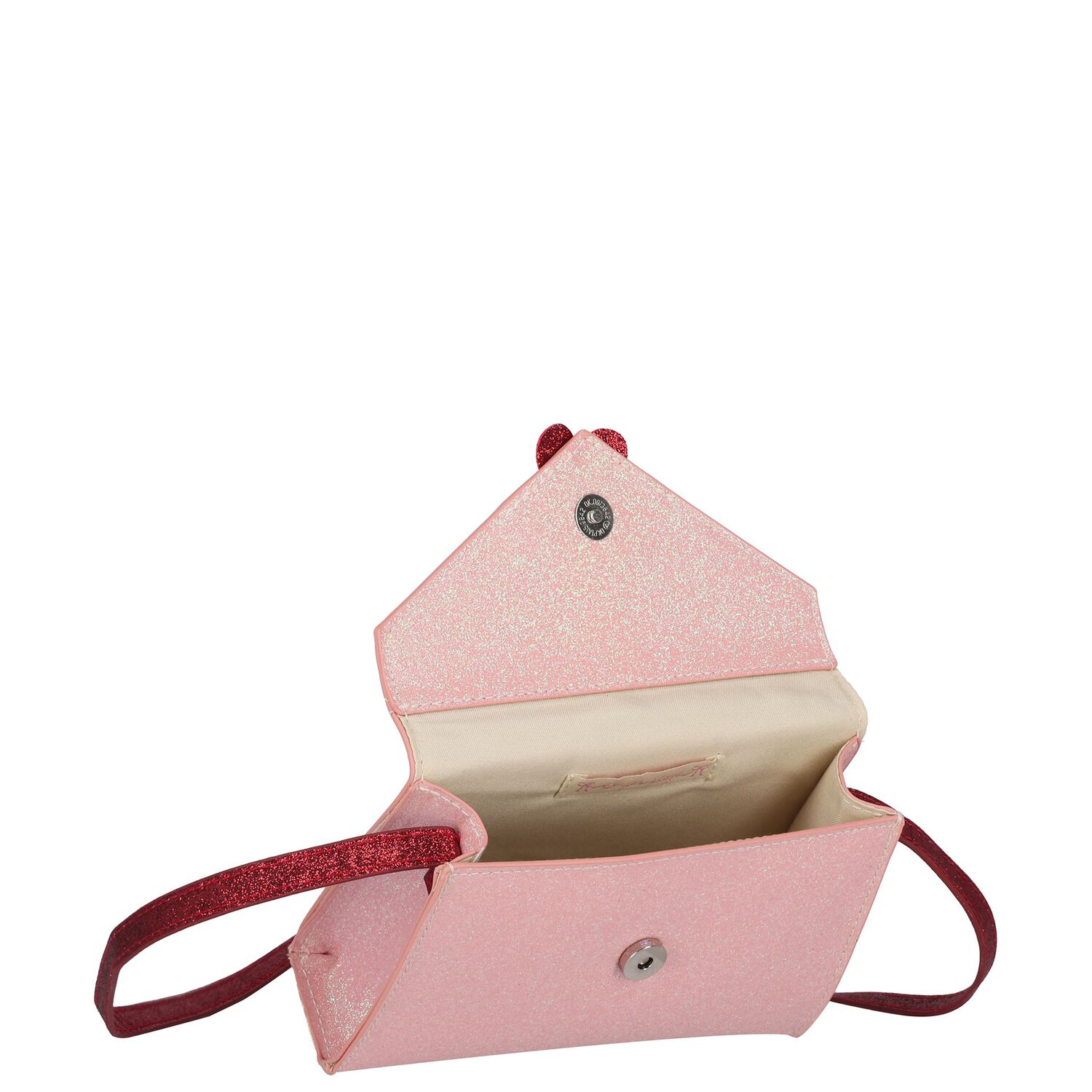 Girls Pink Cherry Handbag, 1, hi-res