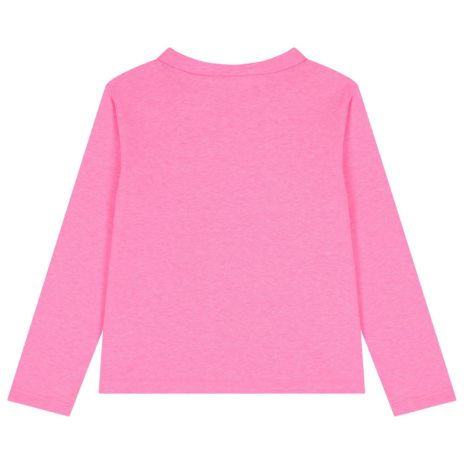 Girls Pink Long Sleeve Top, 1, hi-res