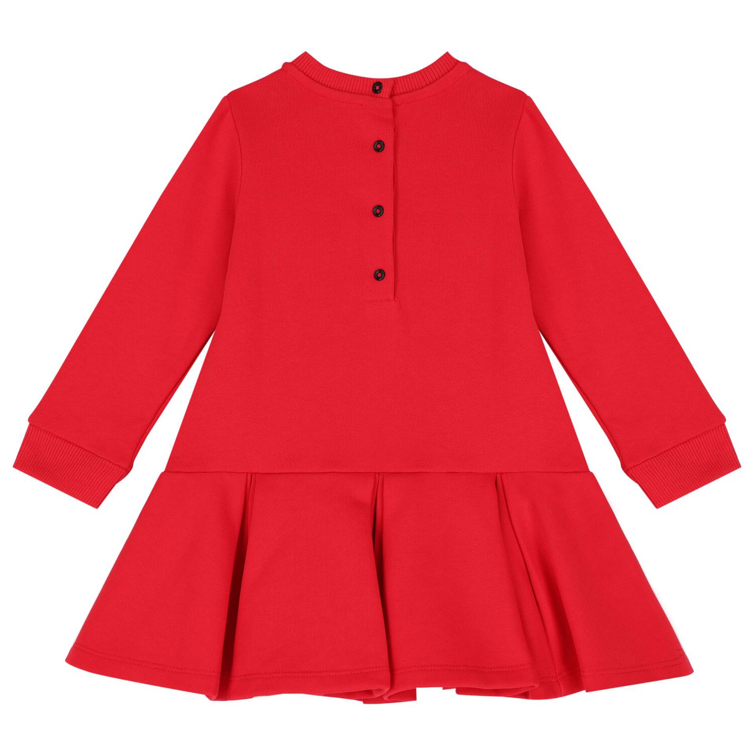 Younger Girls Red Logo Dress Set, 1, hi-res