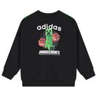 Boys Black & Green Minecraft Logo Tracksuit, 1, hi-res