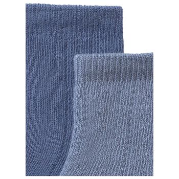 Baby Boys Blue Knitted Socks