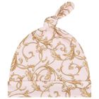 Baby Girls Pink & Gold Babygrow Gift Set (3 Piece), 1, hi-res