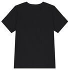 Black Teddy Bear Logo T-Shirt, 4, hi-res
