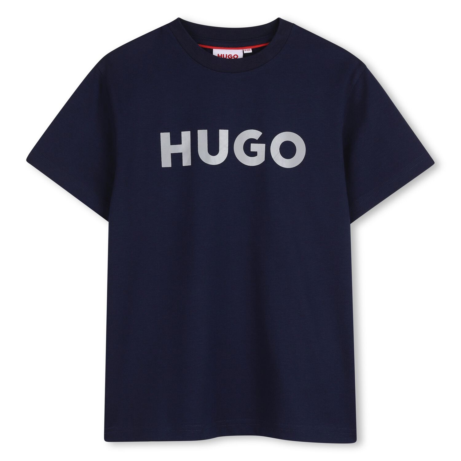 Boys Navy Blue Logo T-Shirt, 3, hi-res