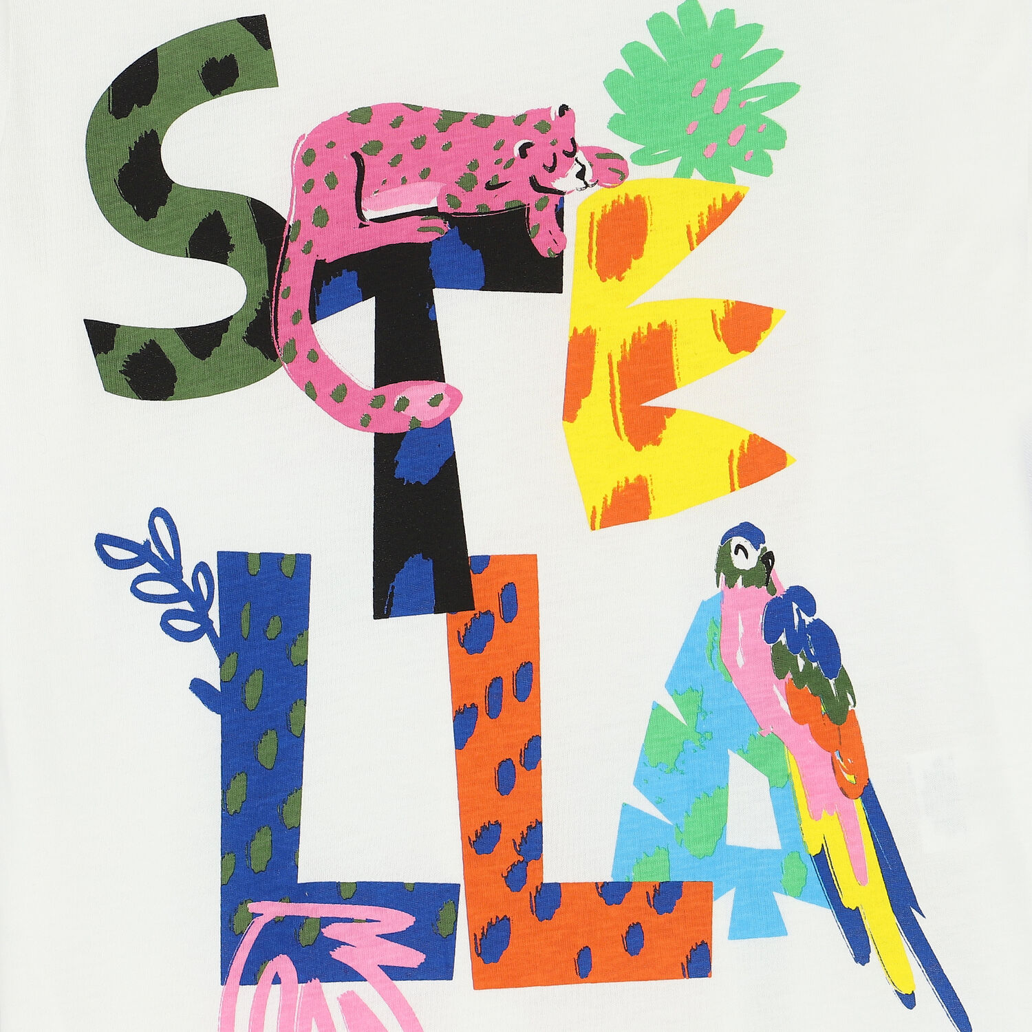 Girls Ivory Logo T-Shirt, 1, hi-res